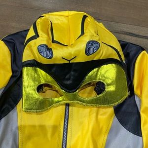 Girls yellow power ranger costume